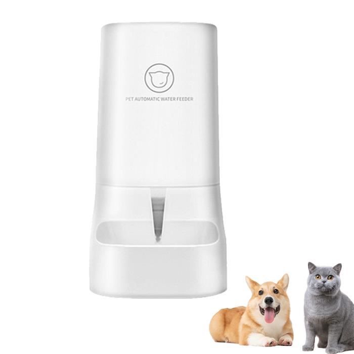 Meilleurs prix pour Distributeur d’Eau Automatique pour Chien Chat 3.8L - Bol à Eau pour Chat Chien Animaux - Blanc