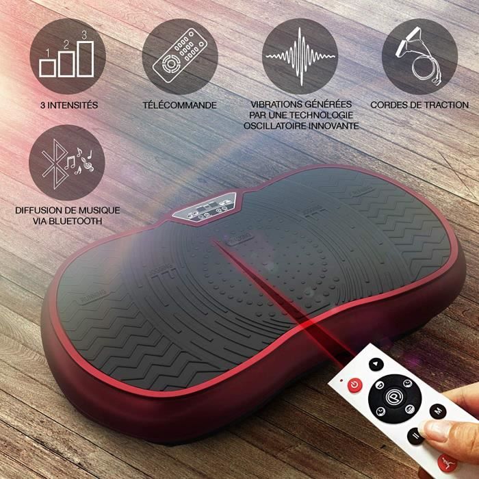 Plateforme Vibrante Fitness Programmable - état Comme Neuf, Peu Servie