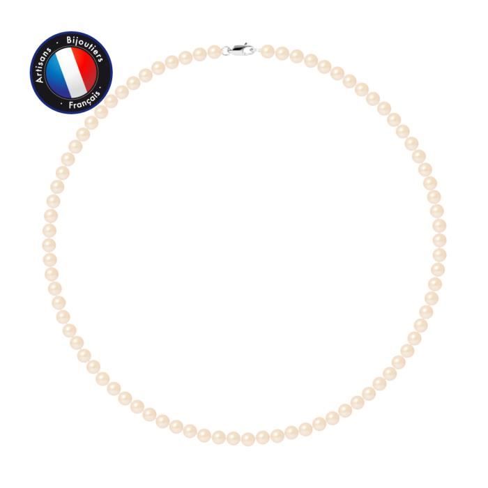 Collier De Perles D'eau Douce 46 Cm - Perles 12.2 à 13.5 Mm - Neuf Sans Emballage
