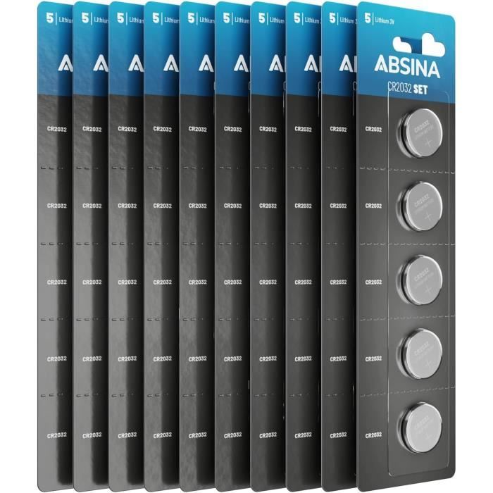 20X Pile CR2032 3V Lithium Piles Plate CR 2032 Bouton Longue Durée - Jeux - Jouets