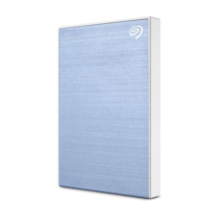 SEAGATE Disque dur Portable Backup Plus Slim STHN2000402 Externe 2 To Bleu clair USB 3.0
