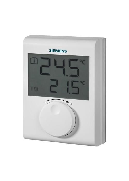 Thermostat d'ambiance digital - SIEMENS - RDH100 - Grand écran LCD - Chauffage électrique