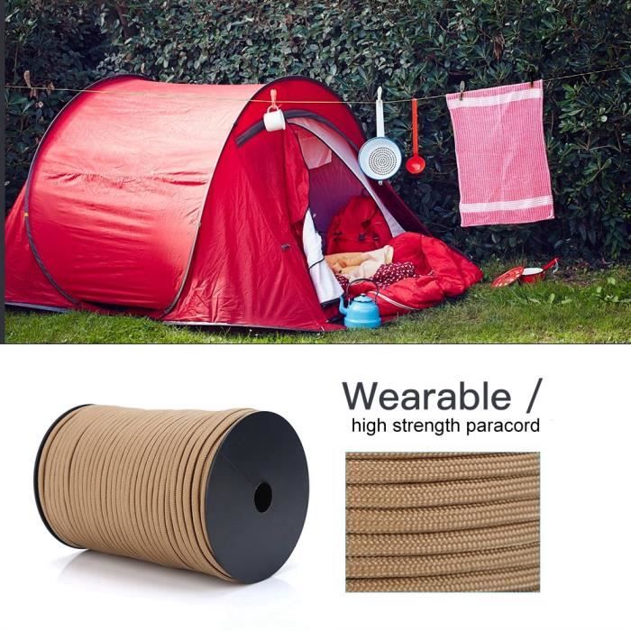 Sonew Paracord en polypropylène 550 Longe Paracord Parachute