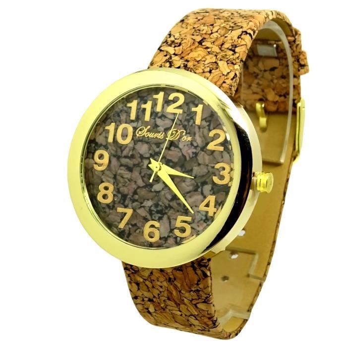 Montre effet sale marbre