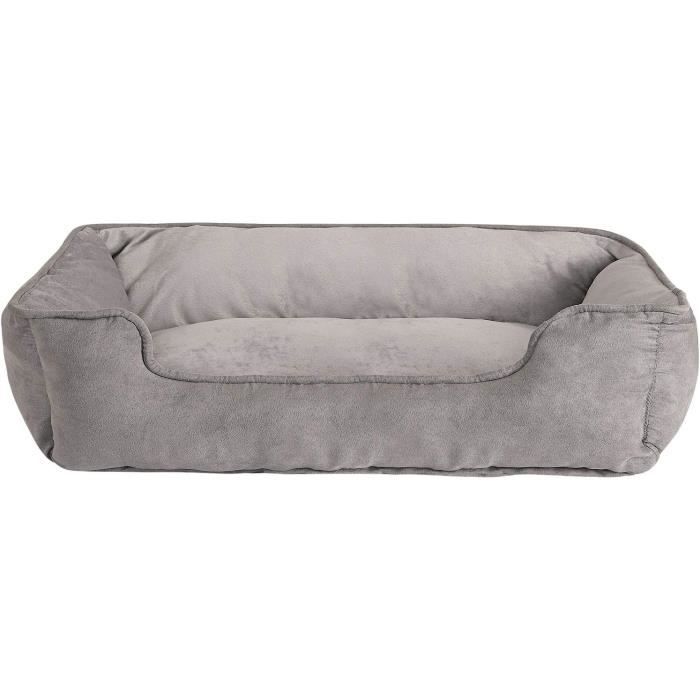 Meilleurs prix pour lionto Panier Chien 2-en-1 lit Chien Coussin réversible, (L) 110x80 cm Gris132