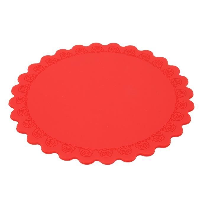 Achat 4 Pièces Dessous De Plat Rond, Tapis Antidérapant Et Isolant Pour Pas Cher