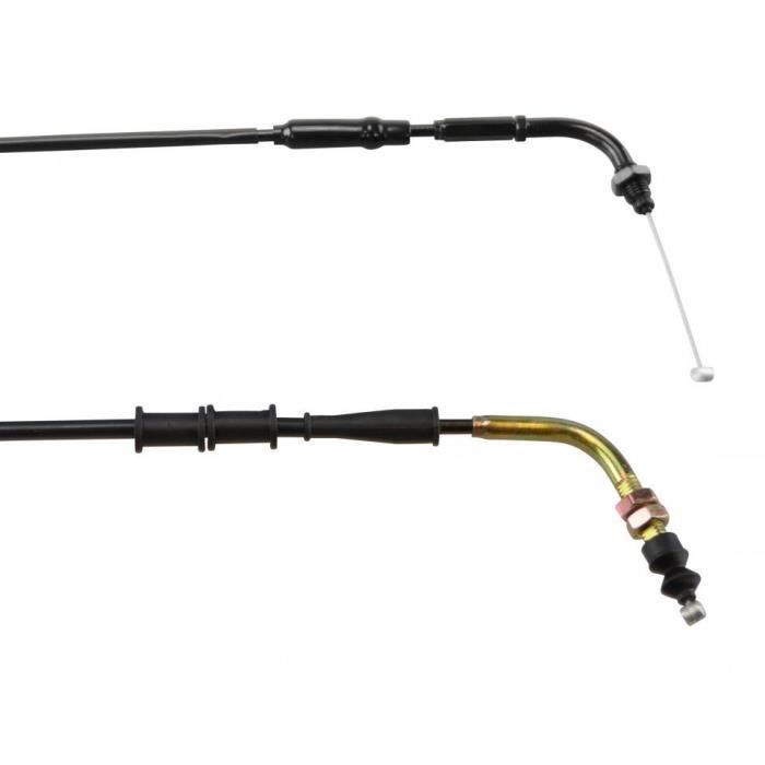 Câble D'accélérateur Teknix Pour Scooter Keeway Flash 50 - Complet Avec Séparateur Et Supports