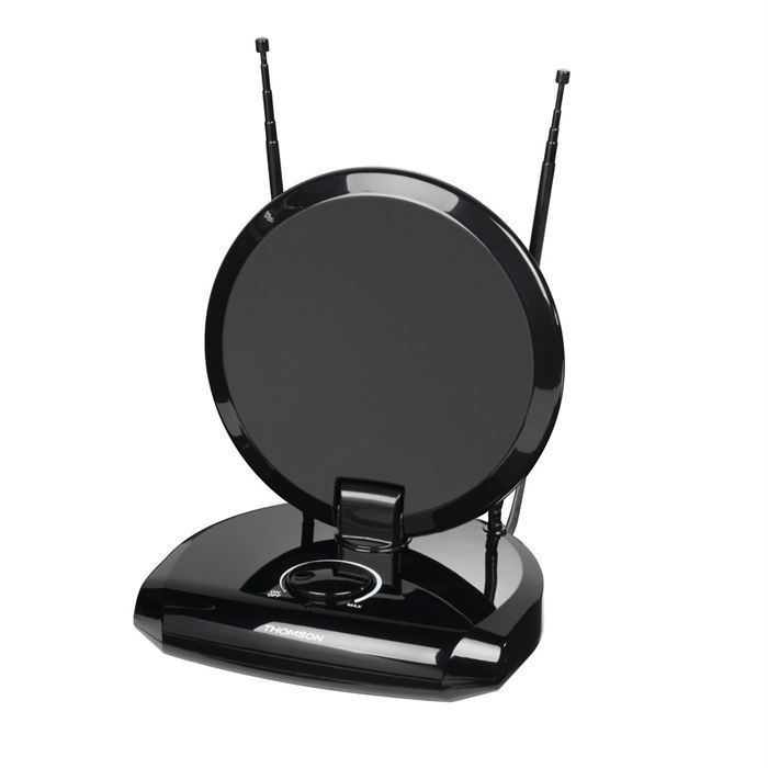 THOMSON ANT1731 Antenne intérieure amplifiée 40DB TNT Noire - antenne  rateau, avis et prix pas cher - Cdiscount