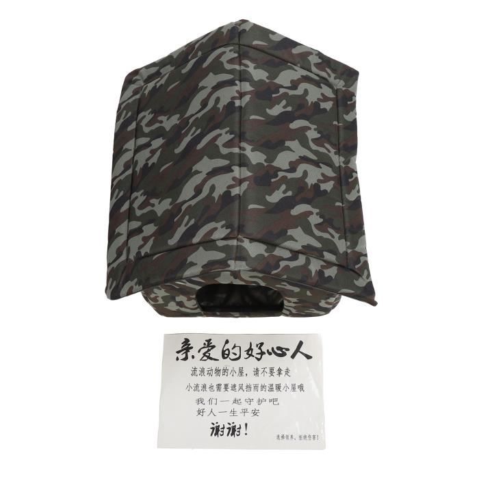 Meilleurs prix pour Maison de chat sauvage extérieure - VGEBY - Vert - Extérieur