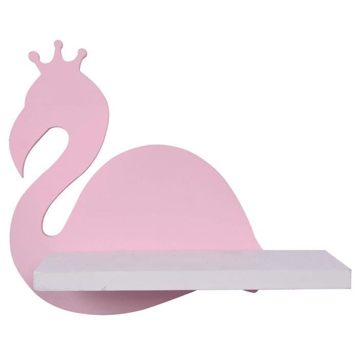 Etagere Murale Decoration Chambre Fille En Bois Etagere Flamingo
