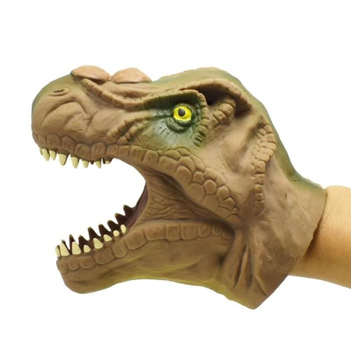Marionnette T-Rex Ultra Douce 30 Cm – Peluche Dinosaure Interactive Pour Enfants, Jeu De Rôle Et Théâtre De Marionnettes