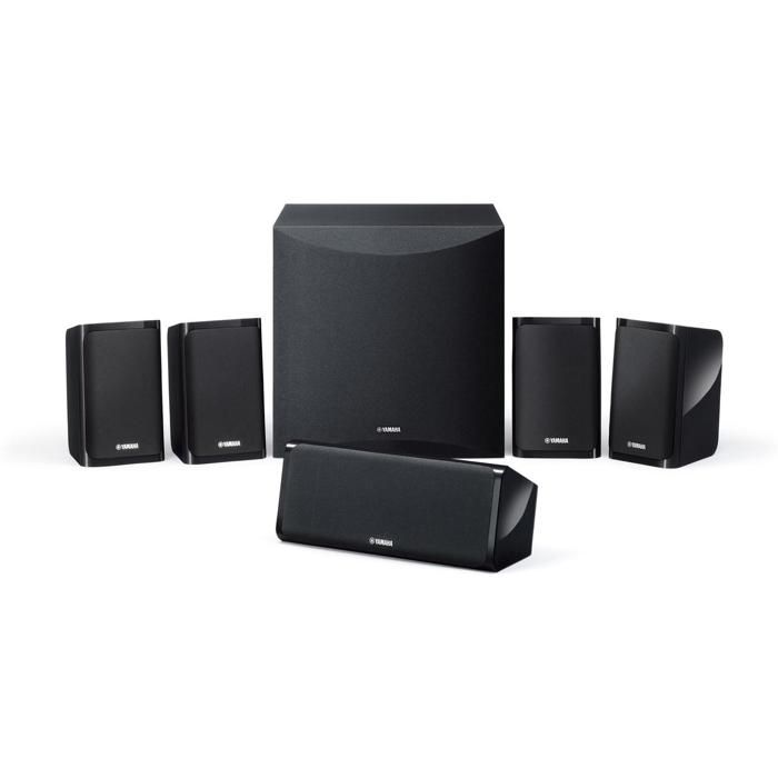 Pack enceinte Home Cinéma - YAMAHA - NS-P41BL - Blanc - Filaire - Design Slim