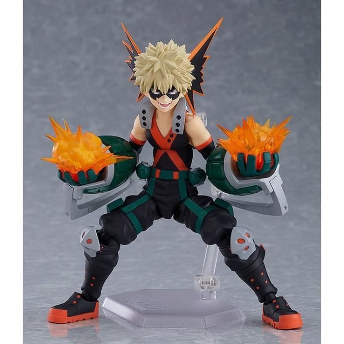 Figurine Bakugou Katsuki – MHA, PVC 19 Cm, Pose De Combat, Collection Anime, Décoration Bureau