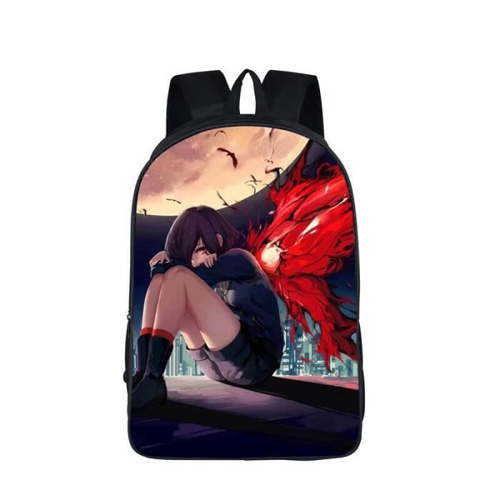 VGEBY Sac à dos de dessin animé Sac d'école pour enfants sac préscolaire anti-perte sac à dos