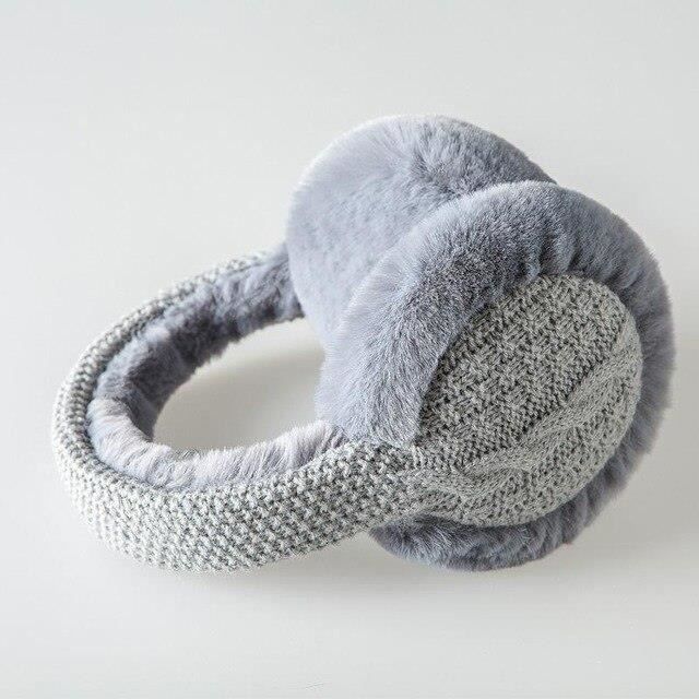 Hkfgdjdl Cache-oreilles En Peluche, Cache-oreilles Tendance Pour Femme Et Fille Avec Oreilles De Chat Pliables Et Confortables Pour Un Rangement Facile, Couvre-chef D'hiver