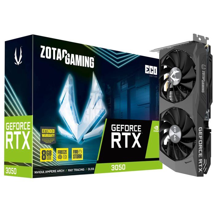 Carte Graphique ZOTAC GeForce RTX 3070 Ti AMP Extreme Holo ZT-A30710B-10P – 8 Go GDDR6X, PCIe 4.0 - vue 3