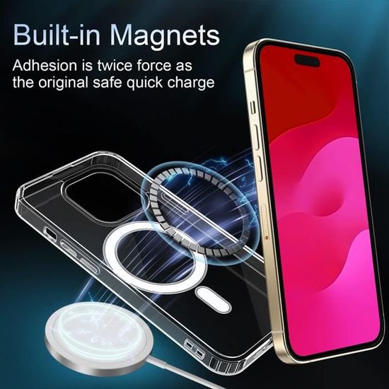 Support De Téléphone à Double Anneau Magnétique U2013 Se Fixe à N