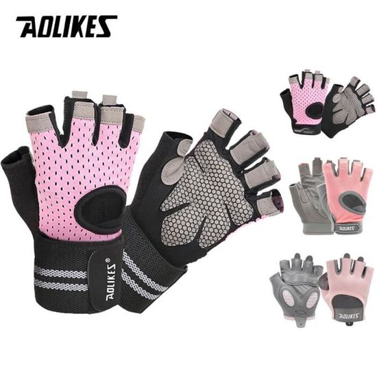 Gants d'haltérophilie pour la gym, l'entraînement, le fitness, le