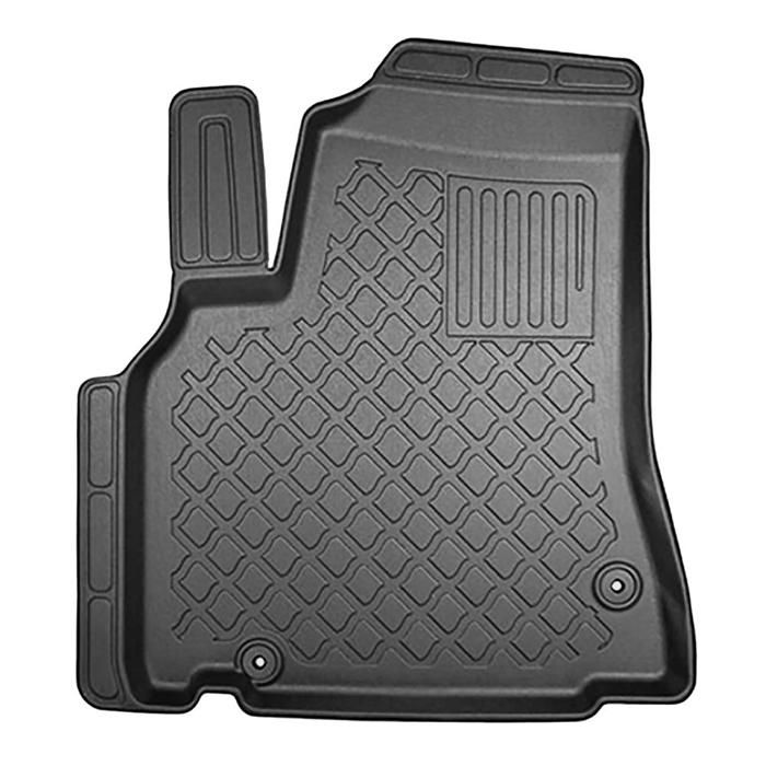 Tapis De Sol Caoutchouc TPE Pour Citroën Berlingo B9 (2008-2018) – Noir, Antidérapant, Facile à Nettoyer