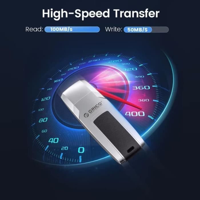 Clé USB-C SANKESU 128Go - Double Connecteur USB-A Et USB-C - Vitesse 150Mo/s - Compatible IPhone 15