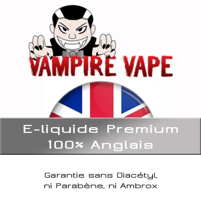E liquide HEISENBERG VAMPIRE VAPE 12MG 10ml. Le Heisenberg est un eliquide  au got fruit et frais incomparable (PG 60% / VG 40%) - Cdiscount Au  quotidien