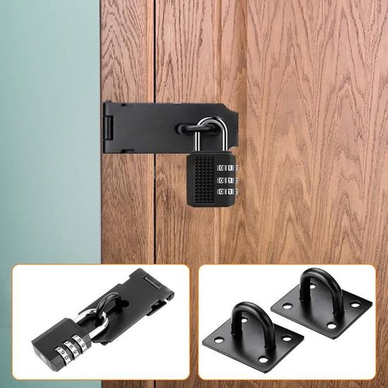 Moraillon De Cadenas, Boucle De Verrouillage De Porte ZY‑N-0201 Pour Armoires Marines