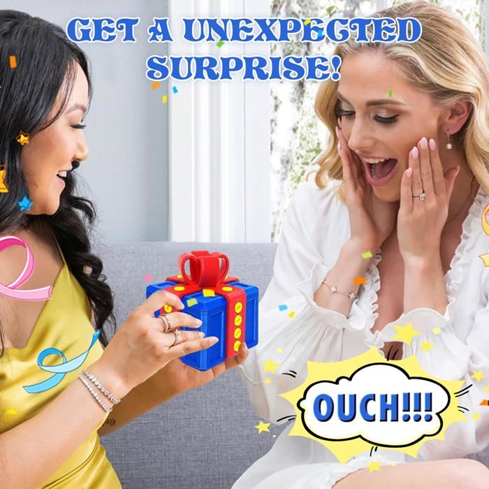 Boîte Cadeau Surprise Doigt D’honneur – Farce Pour Adulte, Décoration De Bureau Humoristique