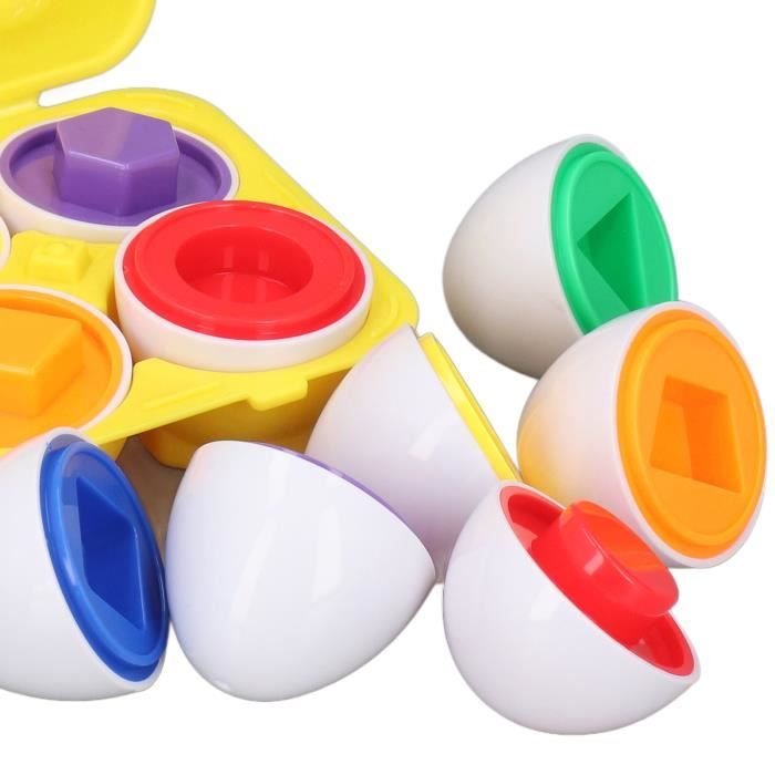 Jouet d'œuf en silicone non toxique pour enfants, œuf de jeu écologique  pour enfants, œuf de Pâques creux pour enfant, œuf sensoriel, œuf de jeu  imaginaire rechargeable, 36 -  France