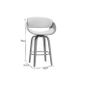 Miliboo Tabouret De Bar Design Blanc Et Bois Clair 65 Cm Bent