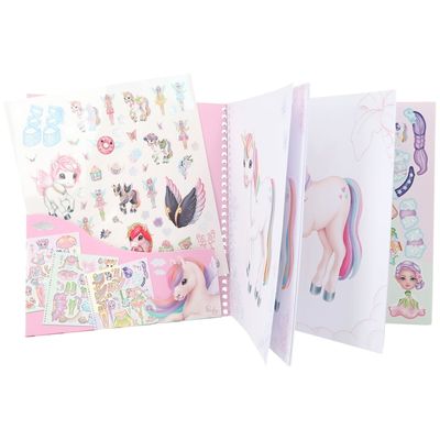 Livre D'autocollants Et Coloriage Mode Pour Filles - Créativité, Design Ongles, Activités Manuelles Enfant, Adolescent, Adulte - 7