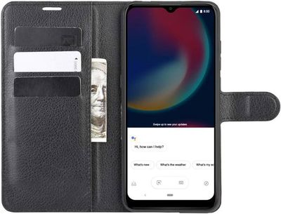 Handyhülle Schutz Case für Wiko View 4 Cover Tasche Wallet Etui