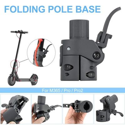 Base De Poteau Pliable En Alliage Aluminium Pour Xiaomi M365 - Connecteur Verrouillage Jadeshay