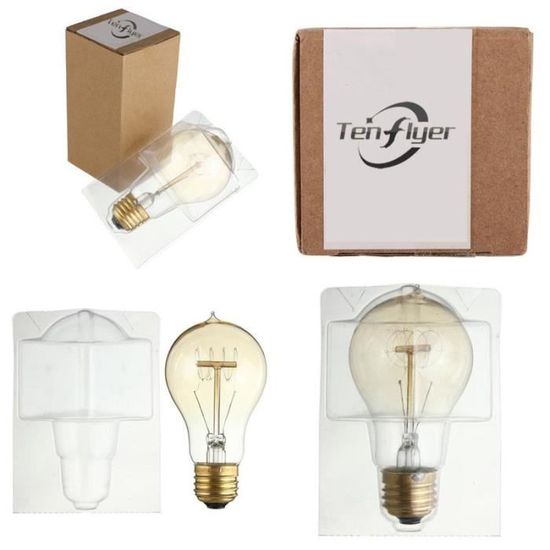 Klarlight 9W E27 Coloured Bulbs 9w A60/A19 LED Incandescent