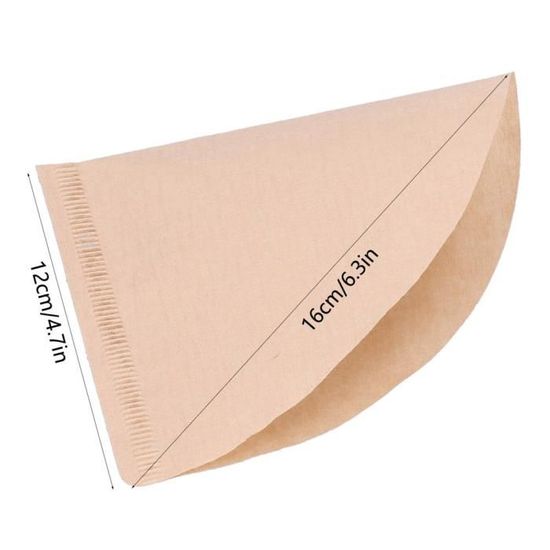 Précipité Papier 100 pièces/BOX pour Regina 9/12,5/15cm Café Filtre Papier Filtre