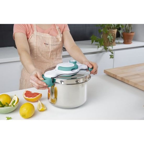 SEB P4624916 Autocuiseur Cocotteminute CLIPSO MINUT' EASY 9L Tous feux dont induction