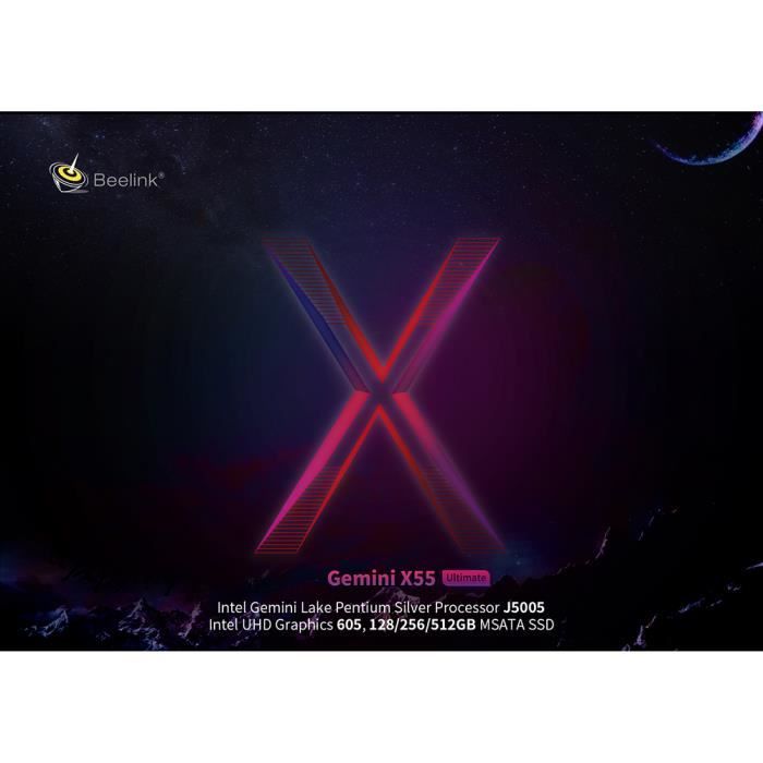 Beelink Gemini X55 UnitÉ Centrale 4K-Mini3