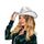 Chapeau cowboy femme