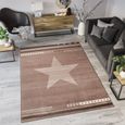 Tapiso Maroko Tapis De Salon Chambre Ado Design Moderne Marron