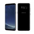 Smartphone Samsung Galaxy S8 64Go / 4Go 5,8" Nano-SIM unique - Noir-SM-G950U-0