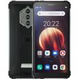 Smartphone 4G Blackview BV6600 IP68 étanche 5,7" Écran 4 + 64 Go 8580mAh Batterie Téléphone portable Robuste - Noir-0