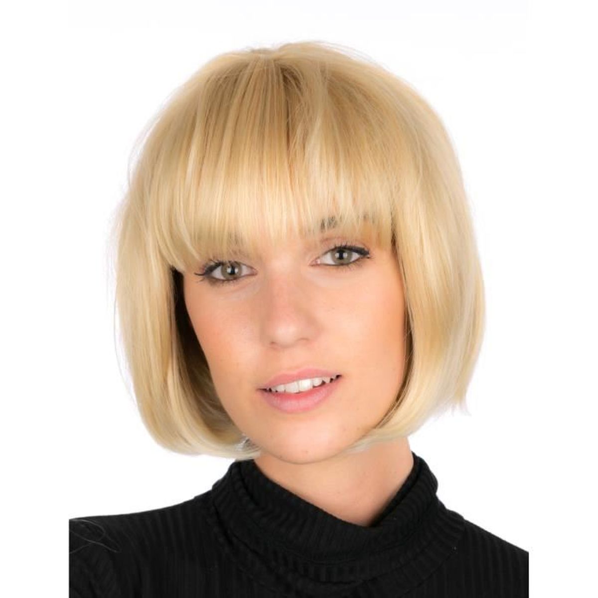 Perruque Blonde De Luxe Carre Plongeant Avec Frange Tres Grande Qualite Cheveux Synthetique Femme Blond Achat Vente Perruque Postiche Perruque Blonde De Luxe Car Cdiscount Carré plongeant avec frange effilé. perruque blonde de luxe carre plongeant