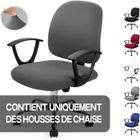 ANNEFLY Moderne Simplism Style Rotatif Housses de Chaise pour Fauteuil de Bureau Rotatif Chaise Pivotante Accoudoirs Chaise-No Chaise