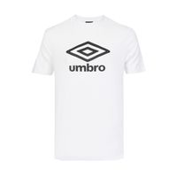 UMBRO T-shirt T-shirt Coton Big Logo Homme blanc