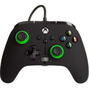 Manette Sans Fil Microsoft Xbox 360 – Noir, Bonne état, Fonctionnelle