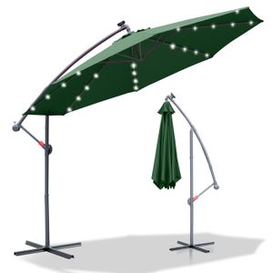 PARASOL Parasol de jardin - LOSPITCH - Lospitch Parasol - Vert - 300 cm