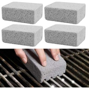USTENSILE 4PCS blocs de briques de nettoyage pour grille de 