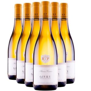 VIN BLANC Givry Blanc 2019 - Lot de 6x75cl - Maison Henri Pi
