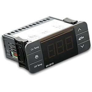 COMMANDE CHAUFFAGE Thermostat Régulateur De Température Noir Ek-3010 220V Capteur Avec Sonde Pour Congélateur D'Entreposage Au Froid[L1203]
