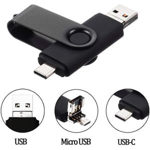 CLÉ USB Clé USB 64 Go Type C Micro USB et USB 2.0 OTG 3 en