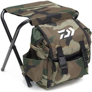 Sac à Dos de Camping Pliant extérieur chaises Chaise de Plage de pêche Portable avec Coussin LIUTT Chaise d/'extérieur Compressible